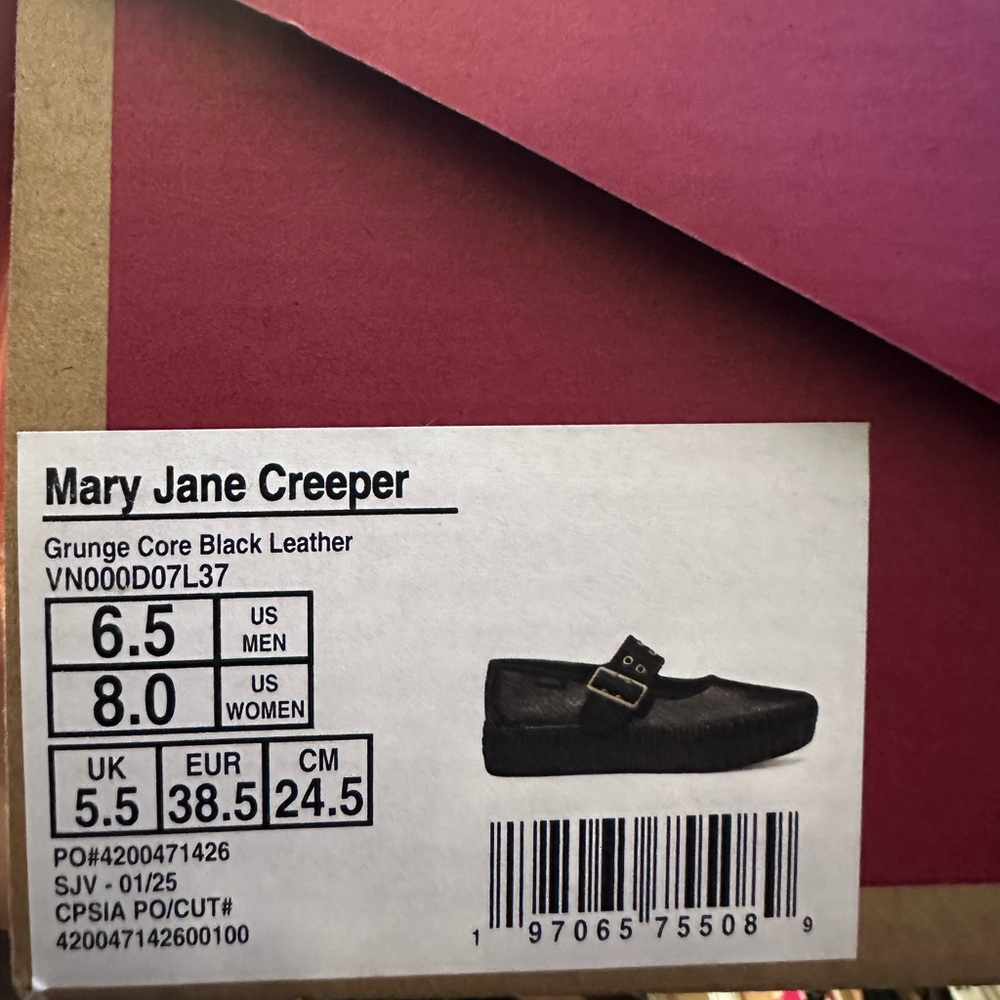 Vans Maryjane Creepers